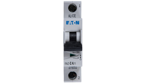 Wyłącznik nadprądowy 1P C 4A 15kA AC FAZ C4/1 278553