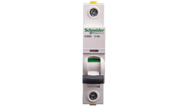 Wyłącznik nadprądowy 1P C 6A 6kA AC iC60N-C6 A9F04106