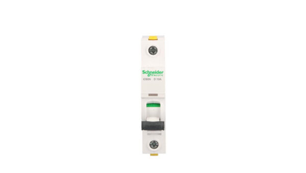 Wyłącznik nadprądowy 1P D 10A 6kA AC iC60N-D10 A9F05110