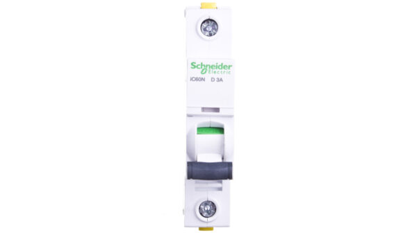 Wyłącznik nadprądowy 1P D 3A 6kA AC iC60N-D3 A9F05103
