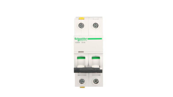 Wyłącznik nadprądowy 2P B 4A 6kA AC iC60N-B4-2 A9F03204