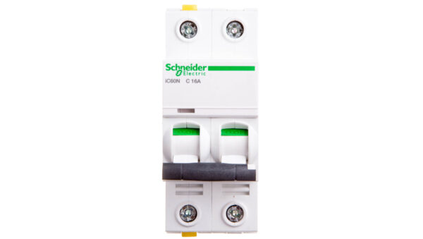 Wyłącznik nadprądowy 2P C 16A 6kA AC iC60N-C16-2 A9F04216