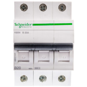 Wyłącznik nadprądowy 3P B 20A 6kA AC K60N A9K01320