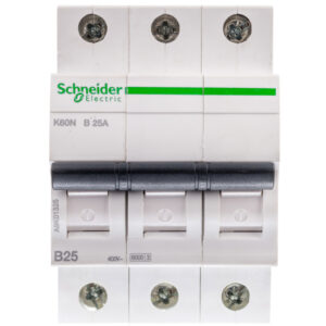 Wyłącznik nadprądowy 3P B 25A 6kA AC K60N A9K01325