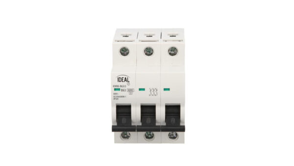 Wyłącznik nadprądowy 3P B 63A 6kA AC KMB6-B63/3 VDE 23170