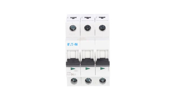 Wyłącznik nadprądowy 3P D 4A 6kA AC PL6-D4/3 286609