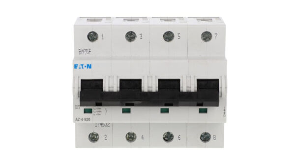Wyłącznik nadprądowy 4P B 20A 25kA AC AZ-4-B20 174532