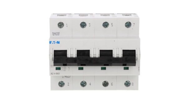 Wyłącznik nadprądowy 4P B 63A 25kA AC AZ-4-B63 174537