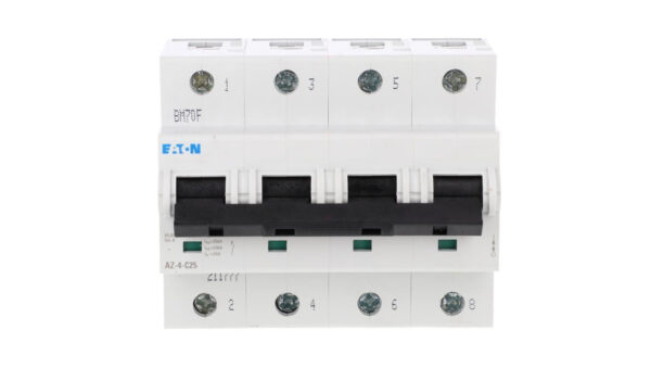 Wyłącznik nadprądowy 4P C 25A 25kA AC AZ-4-C25 211777