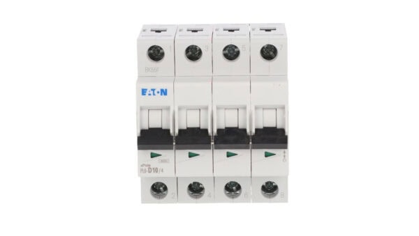 Wyłącznik nadprądowy 4P D 10A 6kA AC PL6-D10/4 166538