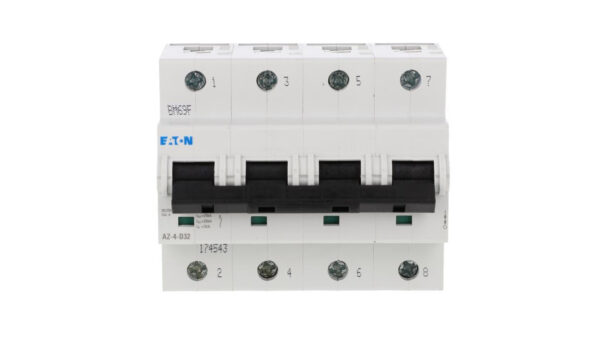 Wyłącznik nadprądowy 4P D 32A 25kA AC AZ-4-D32 174543