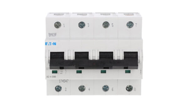 Wyłącznik nadprądowy 4P D 80A 25kA AC AZ-4-D80 174547
