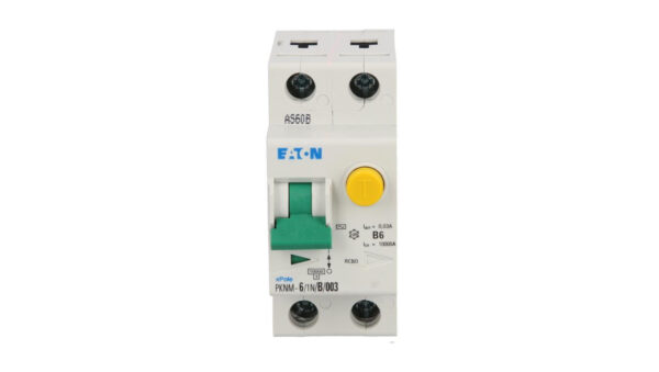 Wyłącznik różnicowo-nadprądowy 2P 6A B 0,03A typ AC PKNM 6/1N/B/003 236007
