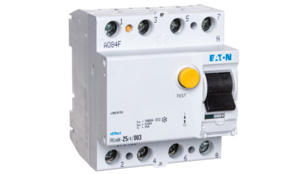 Wyłącznik różnicowoprądowy 4P 25A 0,03A typ AC FRCmM-25/4/003 170410