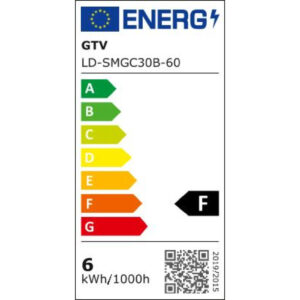 Żarówka LED E14 C30 6W 470lm 3000K AC180-250V 160st. LD-SMGC30B-60