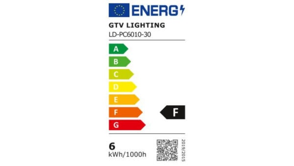 Żarówka LED GU10 5,6W 410lm 3000K AC220-240V 120st. LD-PC6010-30