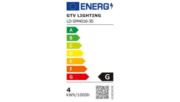 Żarówka LED MR16 4W 300lm 3000K DC12V 120st. LD-SM4016-30