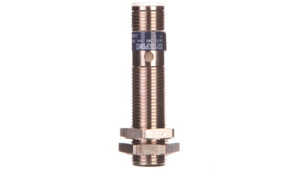 Czujnik indukcyjny M12 2mm zakryty 12-24V DC PNP 1R połączenie M12 3-piny XS112B3PBM12