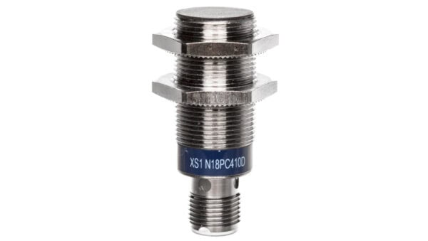 Czujnik indukcyjny M18 5mm 12-24V DC PNP 1Z 1R M12 4-piny XS1N18PC410D
