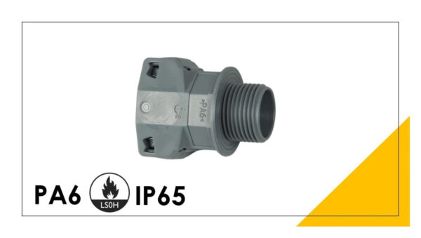 Dławik do peszla ANA-QUICK M12x1,5-NW10 - szary 268.012.0 /1szt./