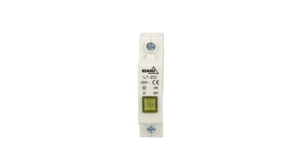 Lampka modułowa L7 żółta 230V A15-L7-ZO