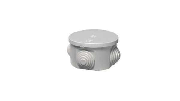 Puszka natynkowa z pokrywą i śrubami seria 400 IP44 65x35 EC400C1 /opak. 120/