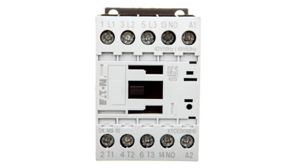 Stycznik mocy 9A 3Z 42VAC 1Z 0R DILM9-10(42V50HZ,48V60HZ) 276686