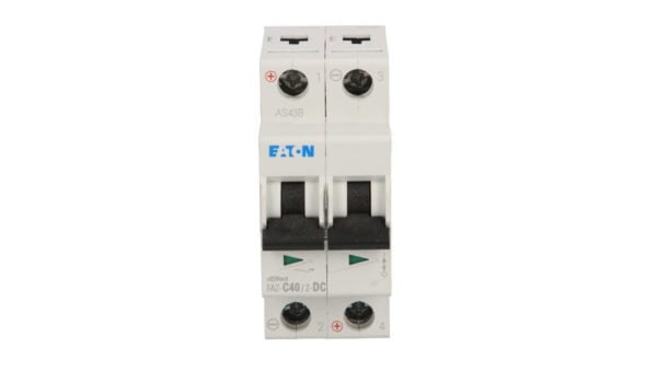 Wyłącznik nadprądowy 2P C 40A 15kA AC FAZ C40/2-DC 279144