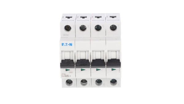 Wyłącznik nadprądowy 4P D 25A 6kA AC PL6-D25/4 166546
