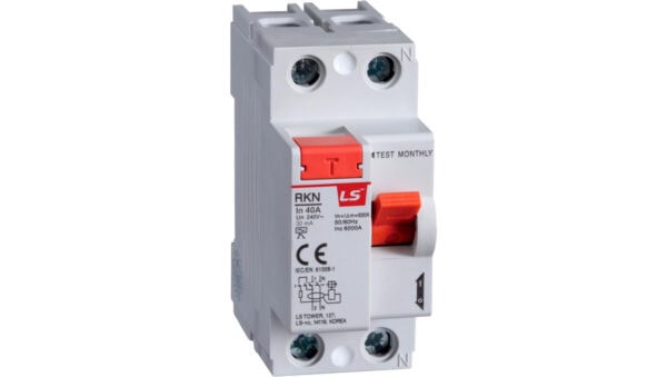 Wyłącznik różnicowoprądowy 2P 40A 0,03A typ A RKN2P 40A 30MAA 06220450R0
