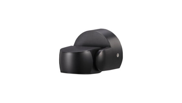 Czujnik ruchu PIR IP65 180 st. 600W zasięg 12m czarny w całości CP-13CC