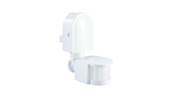 Czujnik ruchu PIR IP44 180 st. 300W zasięg 12m biały CP-3B