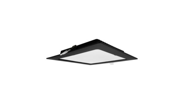 Oprawa downlight P/T kwadrat 18W 1980lm 4000K IP20 czarny DL-1 EC20469