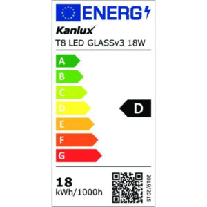 Świetlówka LED T8 G13 1210mm GLASSv3 18W-NW 2700lm 4000K barwa neutralna 3 lata Gwarancji 26064