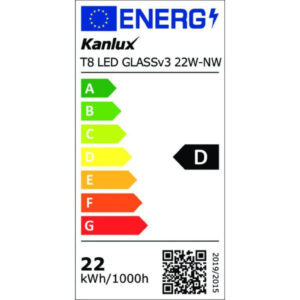 Świetlówka LED T8 G13 1512mm GLASSv3 22W-NW 3080lm 4000K barwa neutralna 3 lata Gwarancji 26058