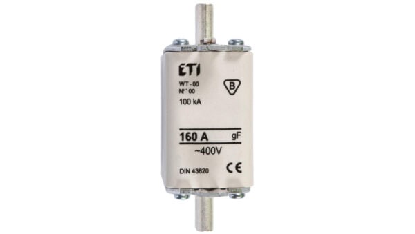 Wkładka bezpiecznikowa NH00 160A gF 400V 004119104