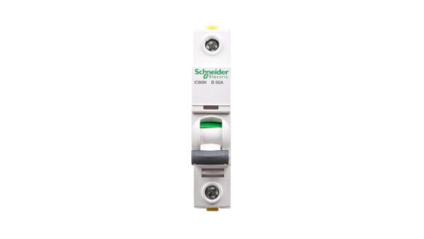 Wyłącznik nadprądowy 1P B 50A 6kA AC iC60N-B50 A9F03150