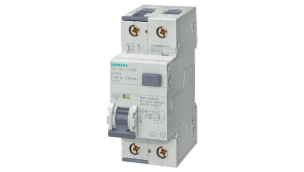 Wyłącznik różnicowo-nadprądowy 10 kA 1P+N typ A 30mA C 10A Un AC 230V 5SU1354-7KK10
