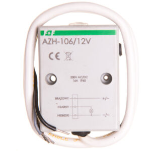 Automat zmierzchowy 16A 12V AC/DC 2-1000lx obudowa AZH-106-12V