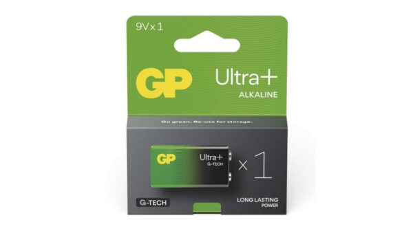 GP bateria alkaliczna ULTRA PLUS 9V (6LR61) 1PP /1szt./