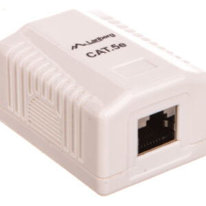 Gniazdo teleinformatyczne natynkowe FTP 1xRJ45 kat.5e OS5-0001-W