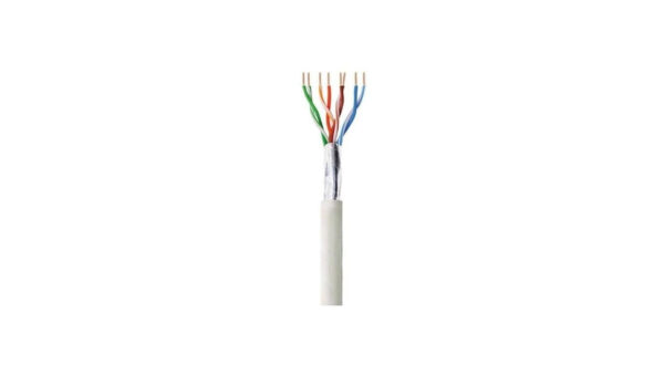Kabel Skrętka Kat 6 F/UTP Linka 100m Szara 100 Miedzi