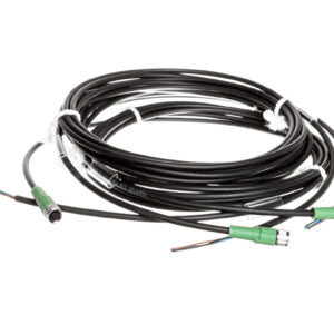 Kabel czujnika 3-piny gniazdo proste M8 wolny koniec 3m SAC-3P- 3,0-PUR/M 8FS 1669725