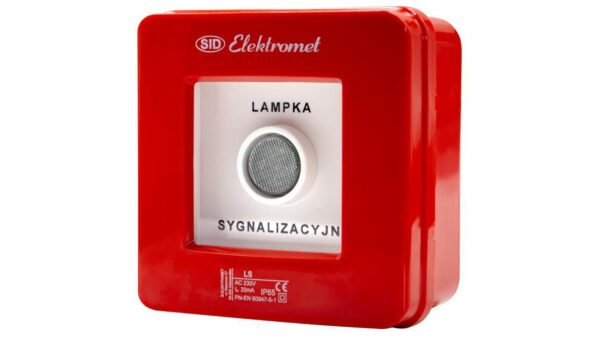 Lampka sygnalizacyjna czerwona natynkowa LS 24c ID 911491