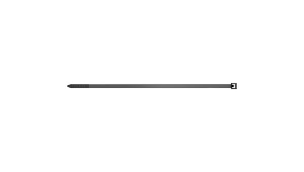Opaska zaciskowa czarna UBN 4,8X370 69369 /100szt./