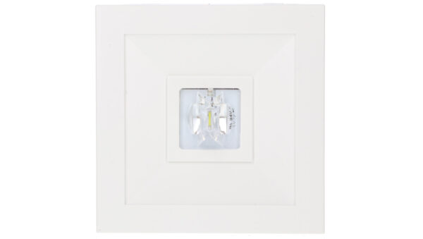 Oprawa awaryjna LOVATO N LED 1W (opt. koryt.) 1h jednozadaniowa biała ECO LED LVNC/1W/E/1/SE
