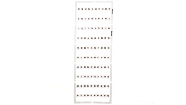 Oznaczniki Mini-WSB 2x 51-100 biały 248-507 /5szt./