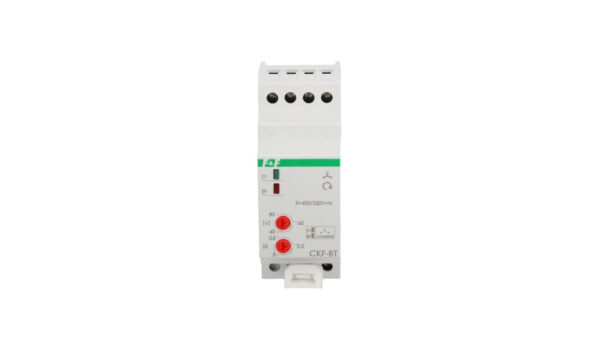 Przekaźnik kolejności, zaniku i asymetrii faz 10A 1P 0,5-5sek 40-80V CKF-BT