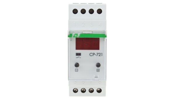 Przekaźnik kontroli napięcia 1-fazowy programowalny 1Z 16A 150-450V AC wyświetlacz LED CP-721