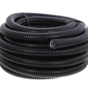 Rura ochronna stalowa pokryta PCV WOT 21 czarna E03DK-10030202601 /10m/